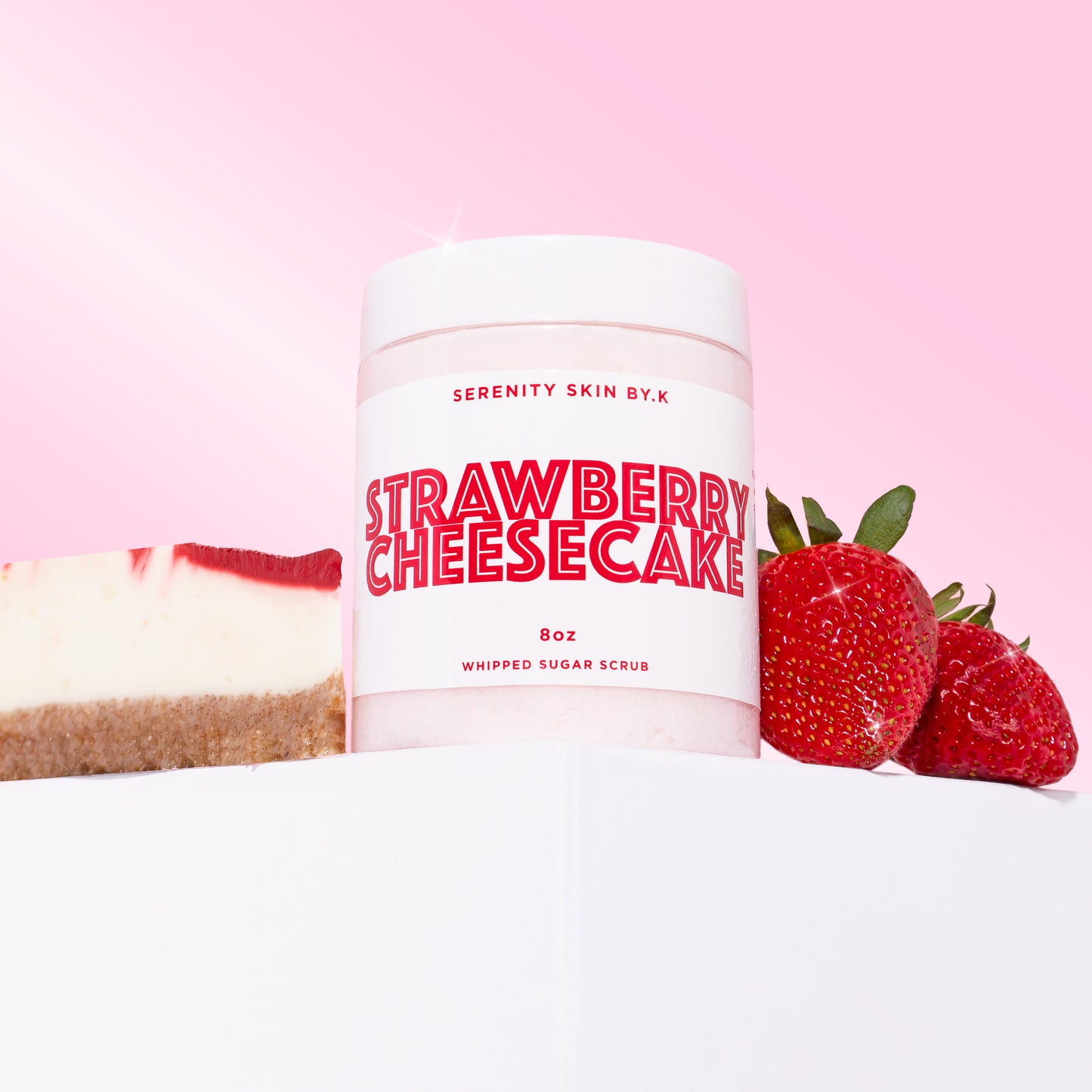 Strawberry Cheesecake Sugar Scrub