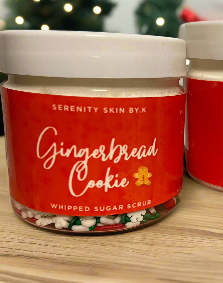 Gingerbread Cookie Foaming Sugar Scrub